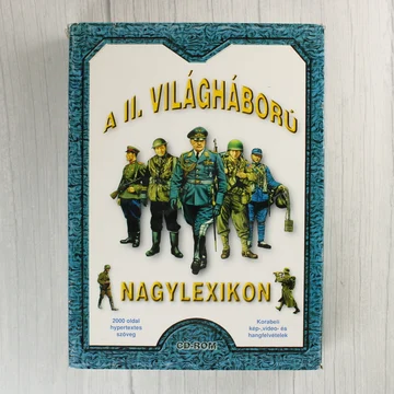 A II. Világháború Nagylexikon CD-ROM szoftver dobozának előlapja