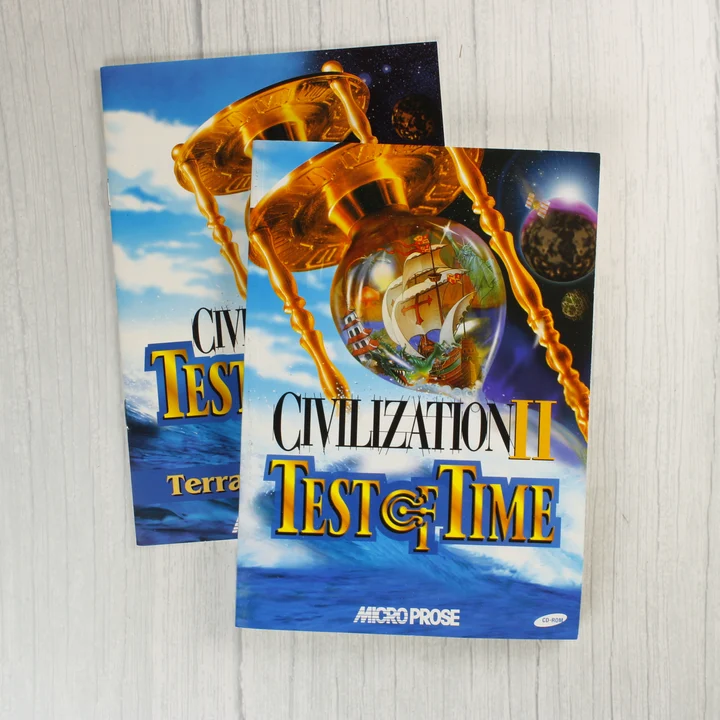 Civilization II Test of Time kézikönyvek