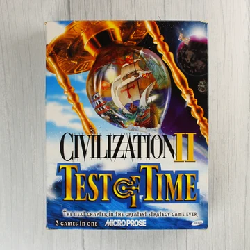 Civilization II Test of Time PC játék dobozának előlapja