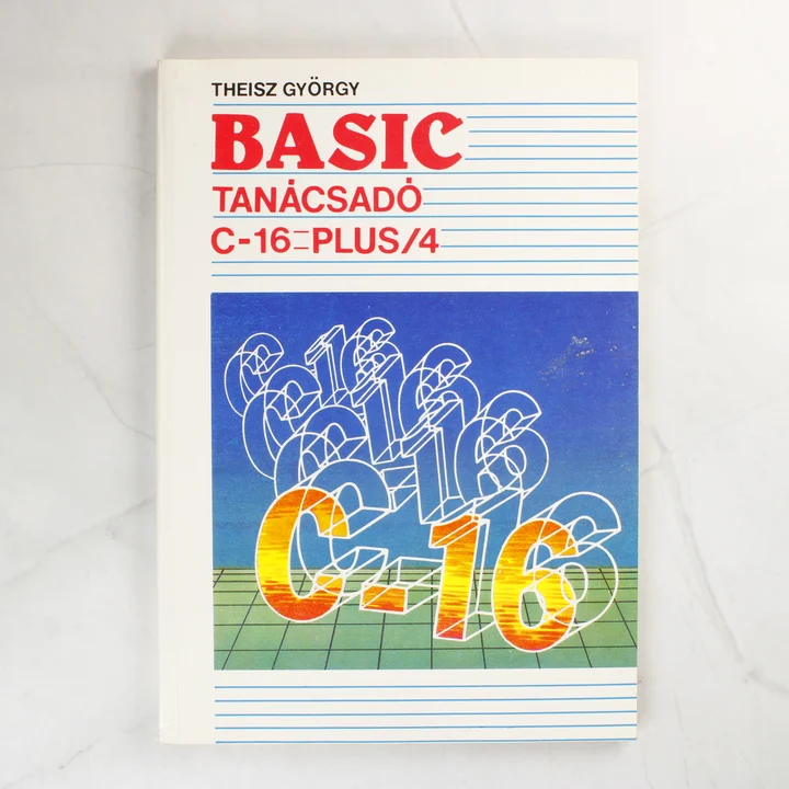Theisz György BASIC tanácsadó C-16 Plus/4 könyv borítója