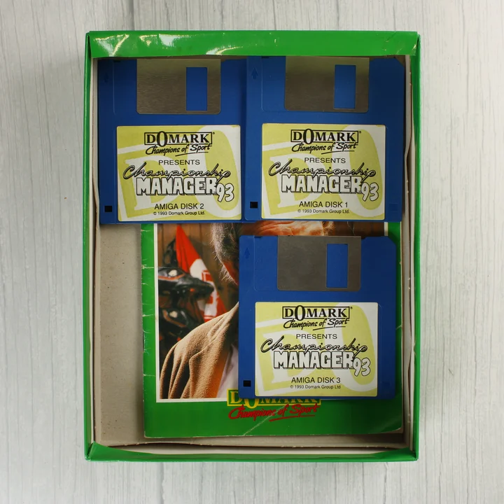 Championship Manager 93 floppy lemezek