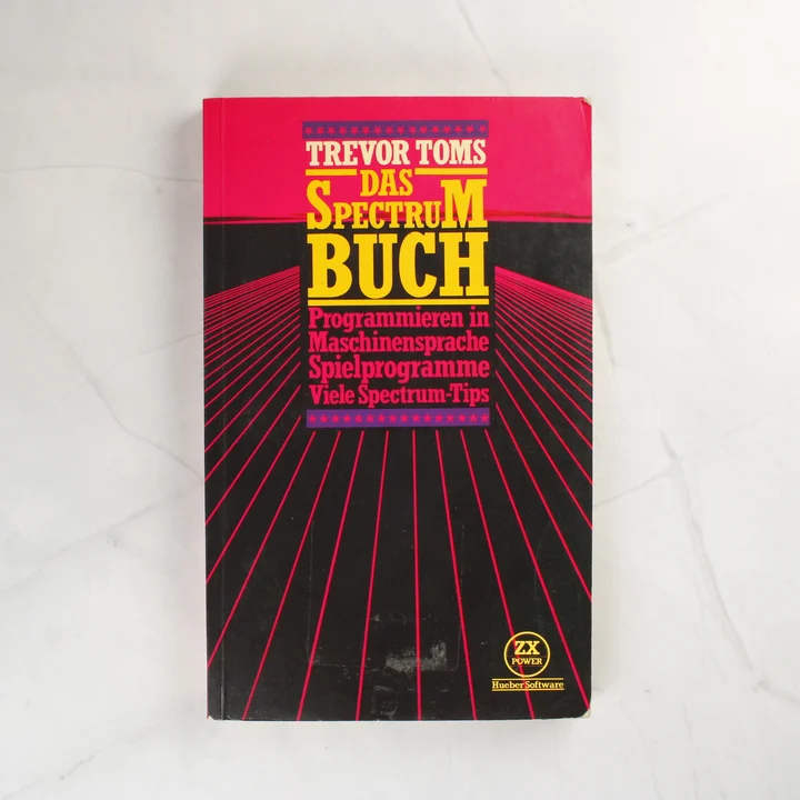 A Das Spectrum Buch című könyv elülső borítója