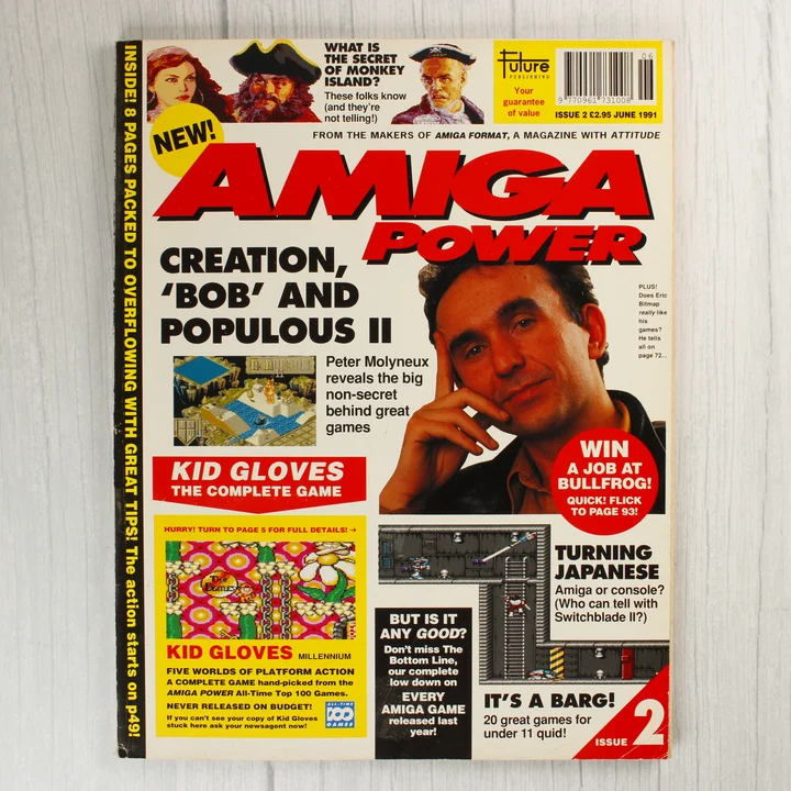 Az Amiga Power magazin 1991. júniusi számának címlapja