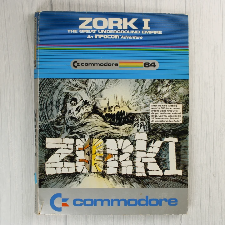 Zork I Commodore 64 videójáték borítója