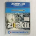 A Zork III Commodore 64-es kiadásának előlapja illusztrációval