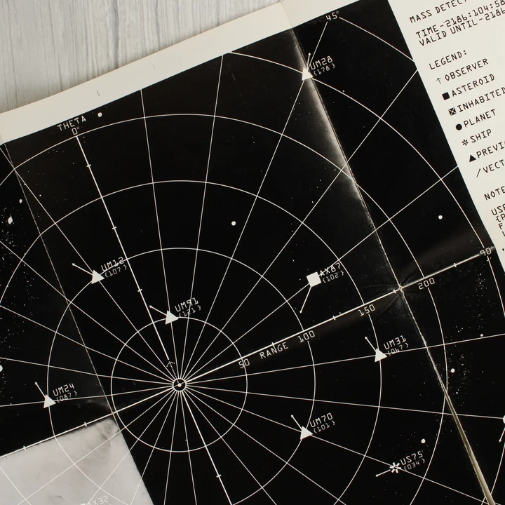 Starcross navigációs térkép részlete