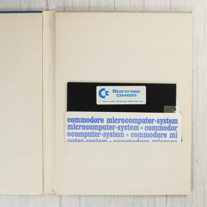 Starcross 5,25 colos floppy lemez a tokban