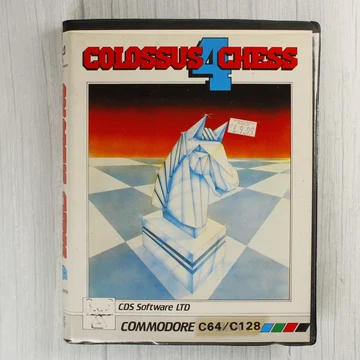 Colossus 4 Chess Commodore 64 játék borítója