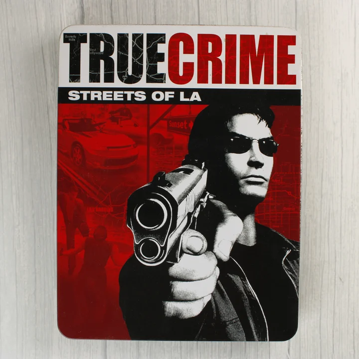 True Crime: Streets of LA fém doboz előlapja