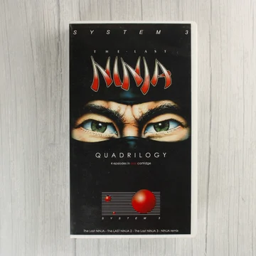 The Last Ninja Quadrilogy Commodore 64 játék tokja