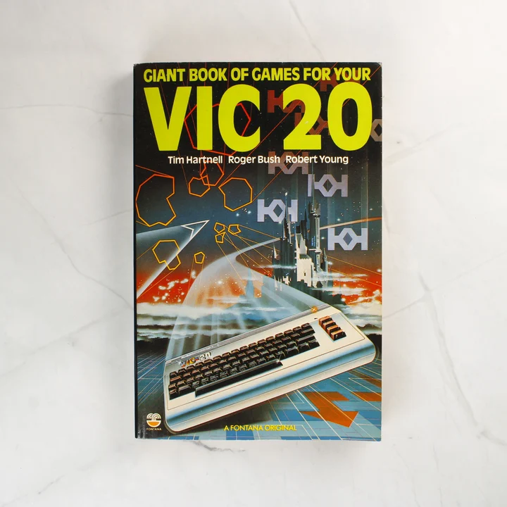 A Giant Book of Games for Your VIC 20 könyv elülső borítója
