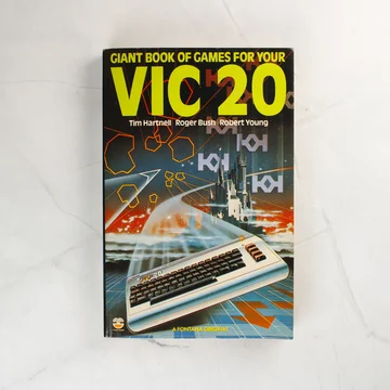 A Giant Book of Games for Your VIC 20 könyv elülső borítója