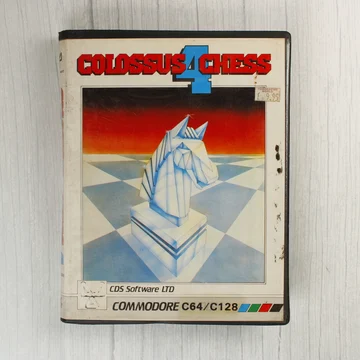Colossus 4 Chess Commodore 64 játék borítója