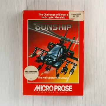 Gunship videójáték dobozának előlapja