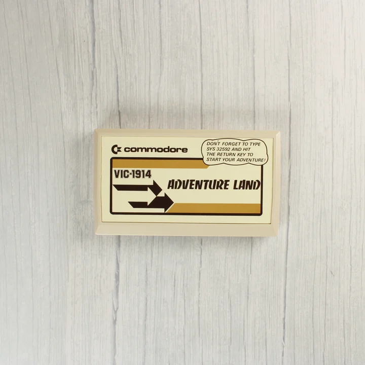 Adventure Land szoftvermodul Commodore VIC-20-hoz