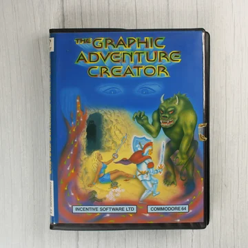 The Graphic Adventure Creator Commodore 64 játék borítója
