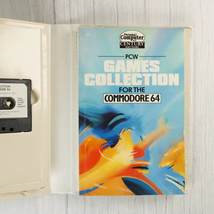 A PCW Games Collection kísérőfüzete a tokban