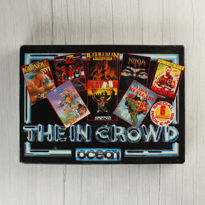 The In Crowd videójáték-válogatás dobozának eleje
