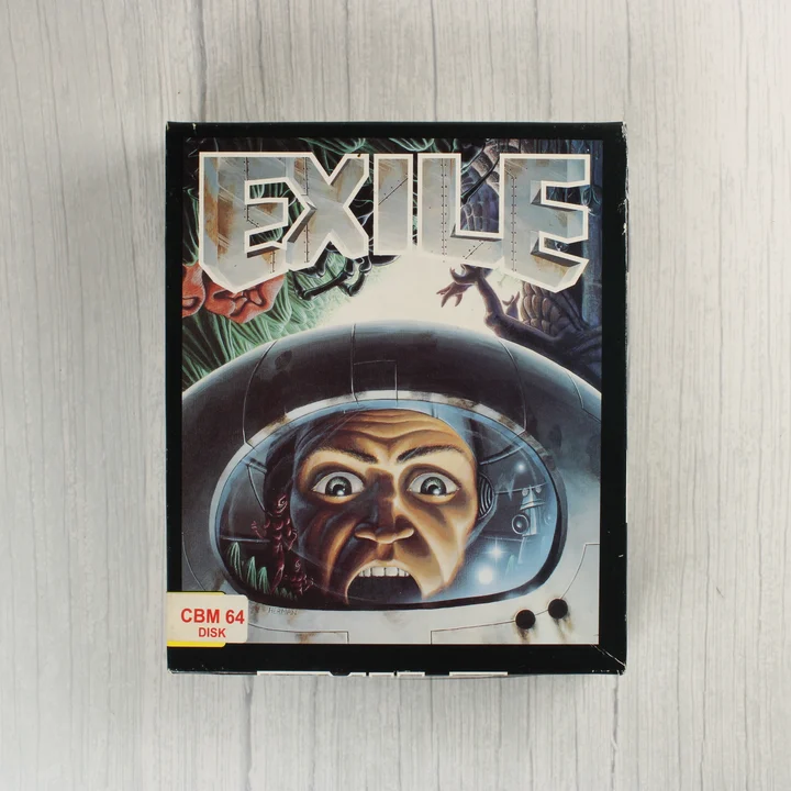 Az Exile videójáték dobozának előlapja