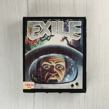 Az Exile videójáték dobozának előlapja