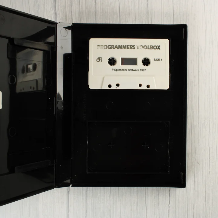 Programmer's Tool Box magnókazetta a tokban