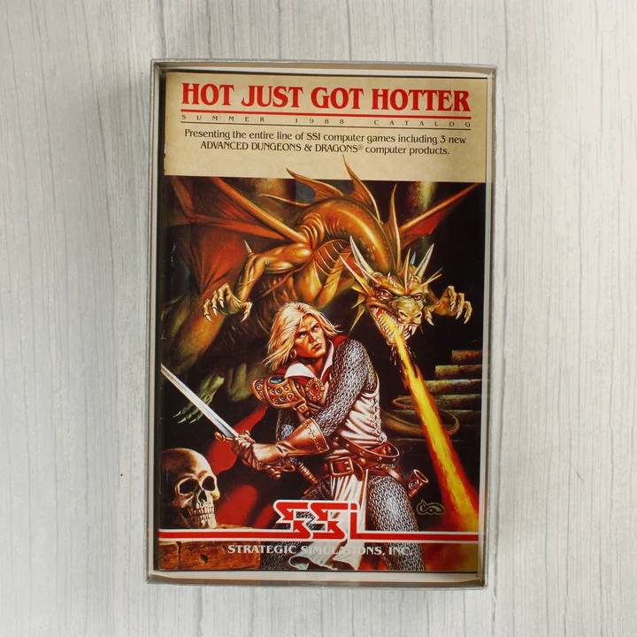 SSI 1988-as nyári termékkatalógus a dobozban