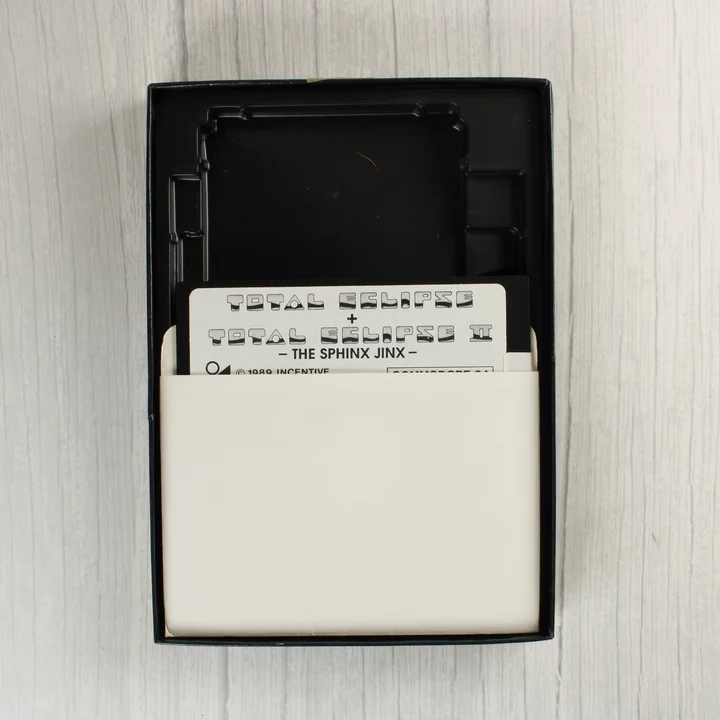 Total Eclipse C64 floppy lemez Total Eclipse Commodore 64 floppy lemez a dobozban