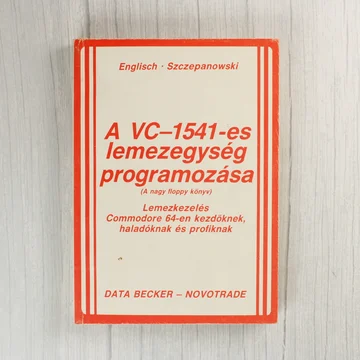 A VC-1541-es lemezegység programozása könyv előlapja