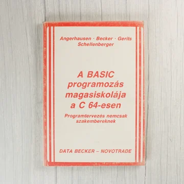 A BASIC programozás magasiskolája a C 64-esen könyv előlapja