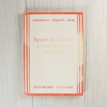 A Tippek és trükkök a Commodore 64-eshez című könyv előlapja