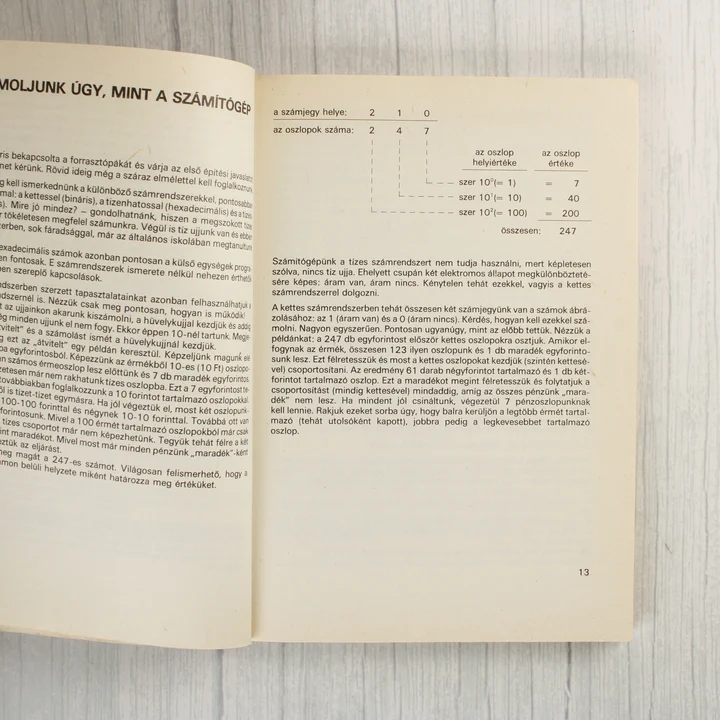 A Commodore 64-es csatlakozási lehetőségei könyv belső oldala