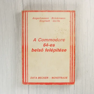 A Commodore 64-es belső felépítése könyv előlapja