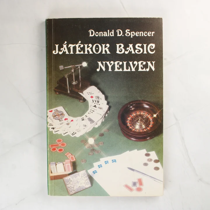 Donald D. Spencer Játékok BASIC nyelven könyv előlapja
