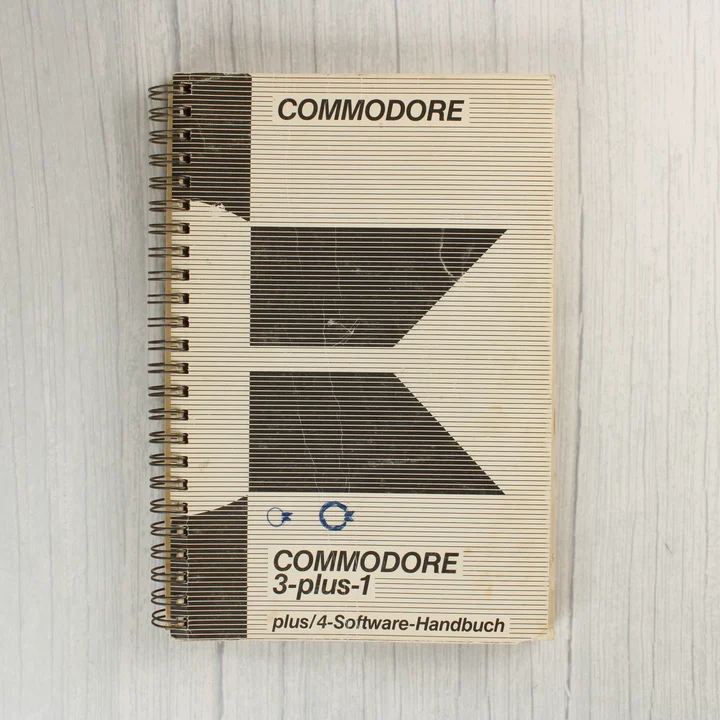 Commodore 3-plus-1 szoftverkézikönyv borítója