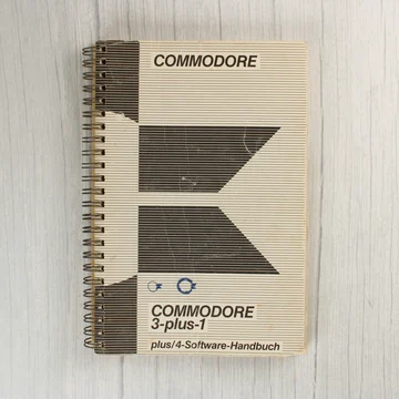 Commodore 3-plus-1 szoftverkézikönyv borítója