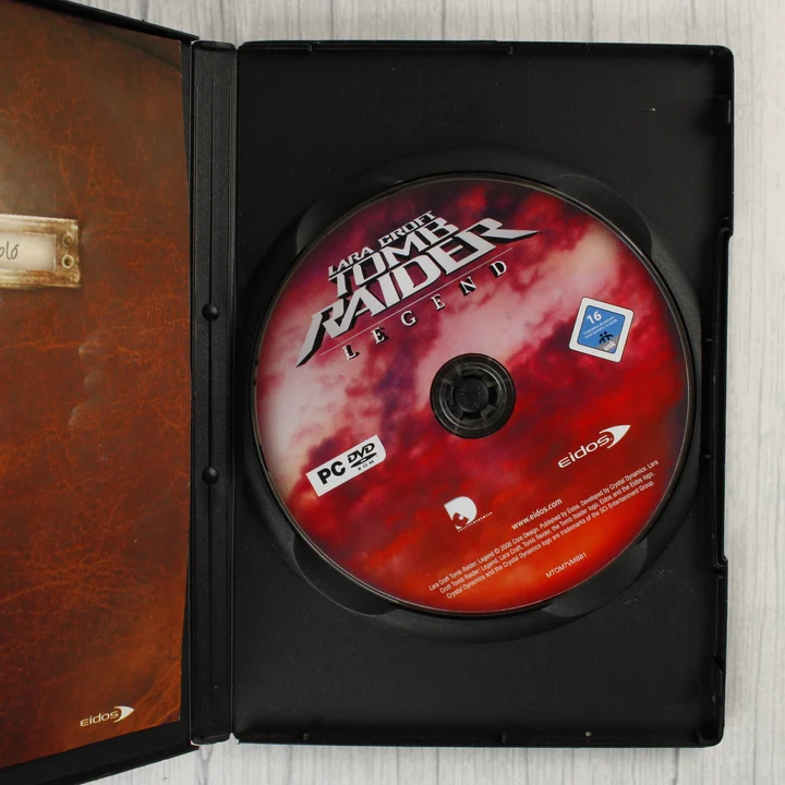 Tomb Raider Legend DVD lemez Tomb Raider: Legend DVD lemez a tokban