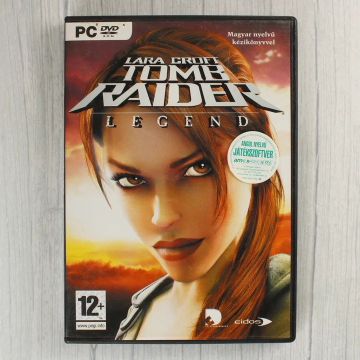 Tomb Raider Legend PC előlap Lara Croft Tomb Raider: Legend PC játék borítója