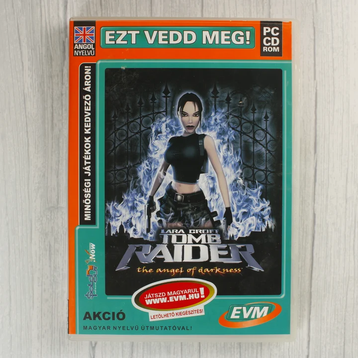 Tomb Raider The Angel of Darkness PC játék előlapja