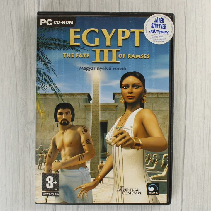 Az Egypt III: The Fate of Ramses PC játék előlapi borítója