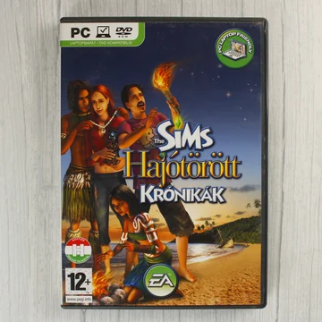 The Sims Hajótörött Krónikák PC játék előlapja