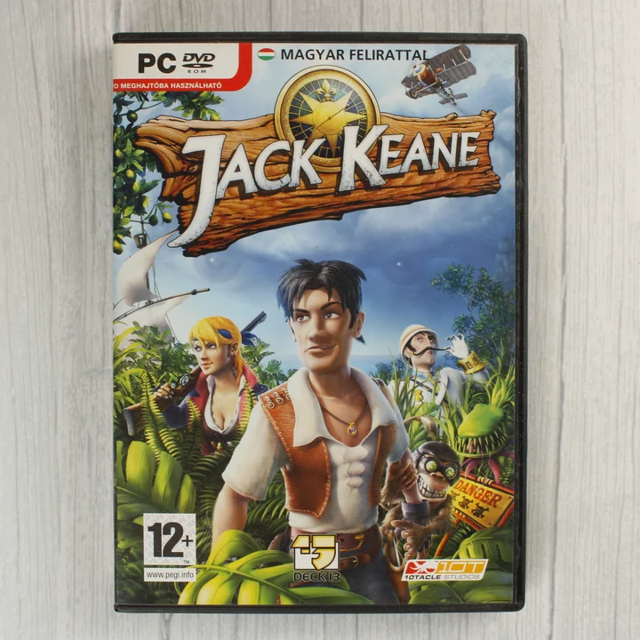 Jack Keane PC játék első borítója