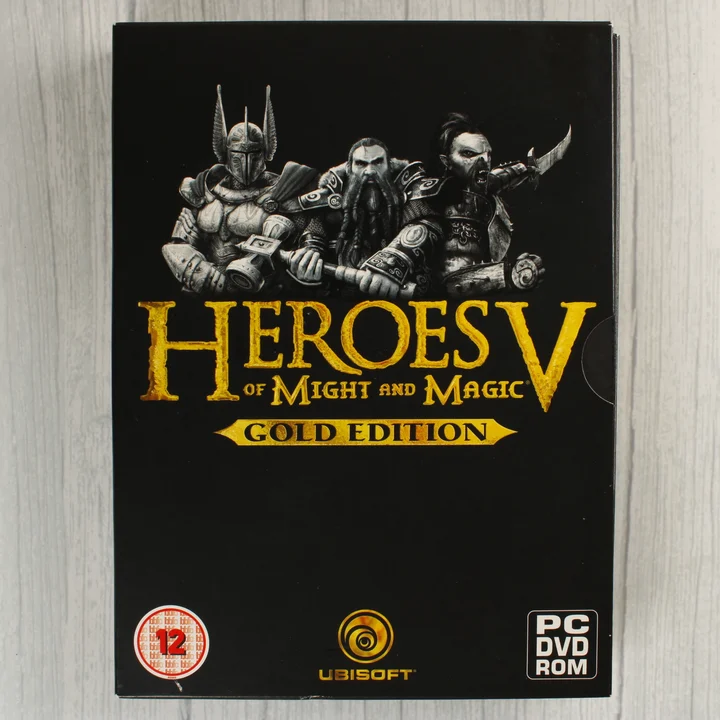 Heroes of Might and Magic V Gold Edition dobozkép Heroes of Might and Magic V Gold Edition PC játék dobozának eleje