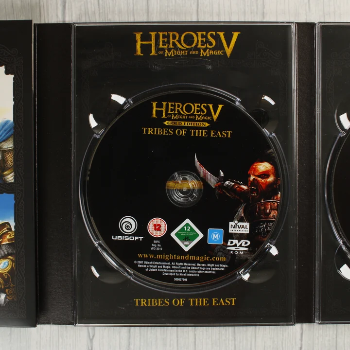 Heroes of Might and Magic V 2. lemez Heroes of Might and Magic V Tribes of the East kiegészítő DVD