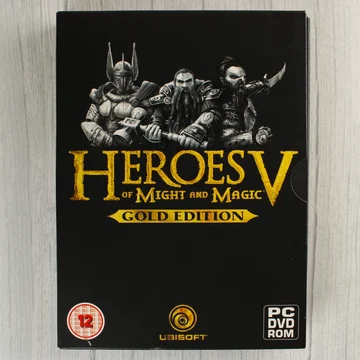 Heroes of Might and Magic V Gold Edition PC játék dobozának eleje