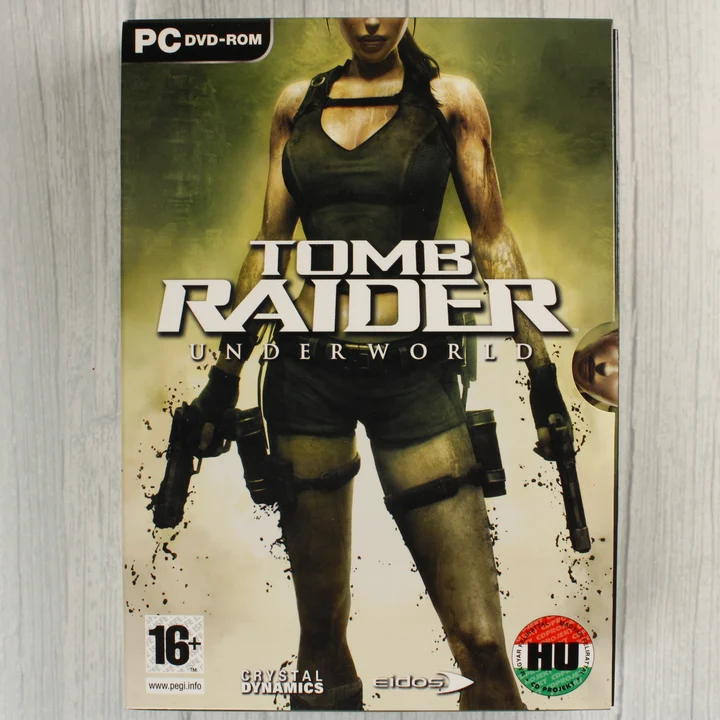 Tomb Raider Underworld PC borító Tomb Raider Underworld PC játék kartonborítója