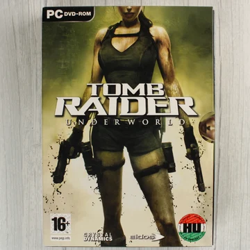 Tomb Raider Underworld PC játék kartonborítója
