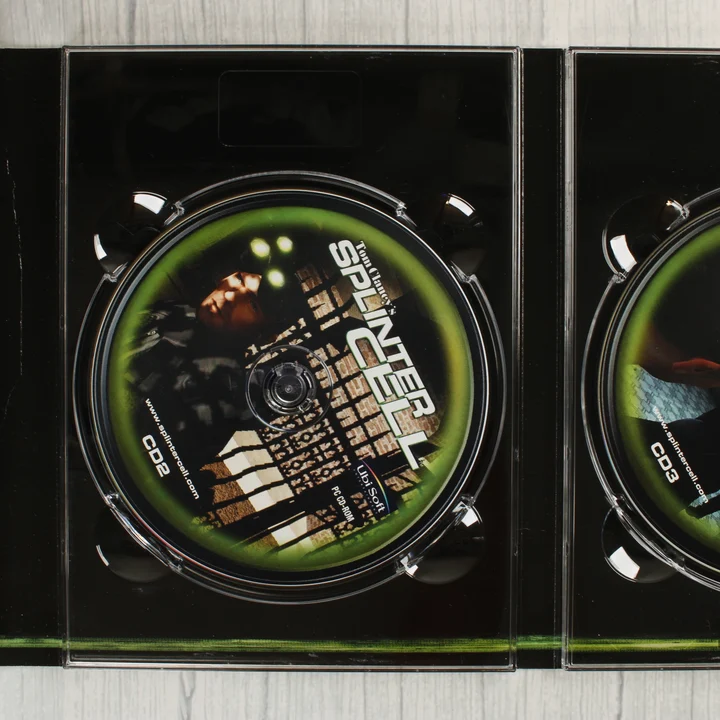 Splinter Cell CD2 lemez a tokban