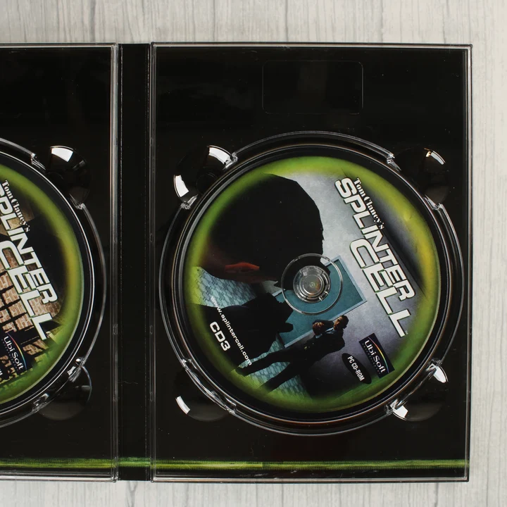 Splinter Cell CD3 lemez a tokban
