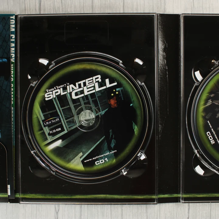 Splinter Cell CD1 lemez a tokban