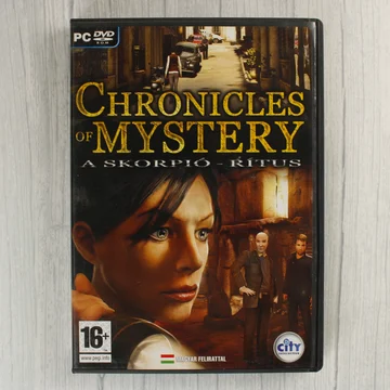 Chronicles of Mystery: A Skorpió-rítus PC játék borítója